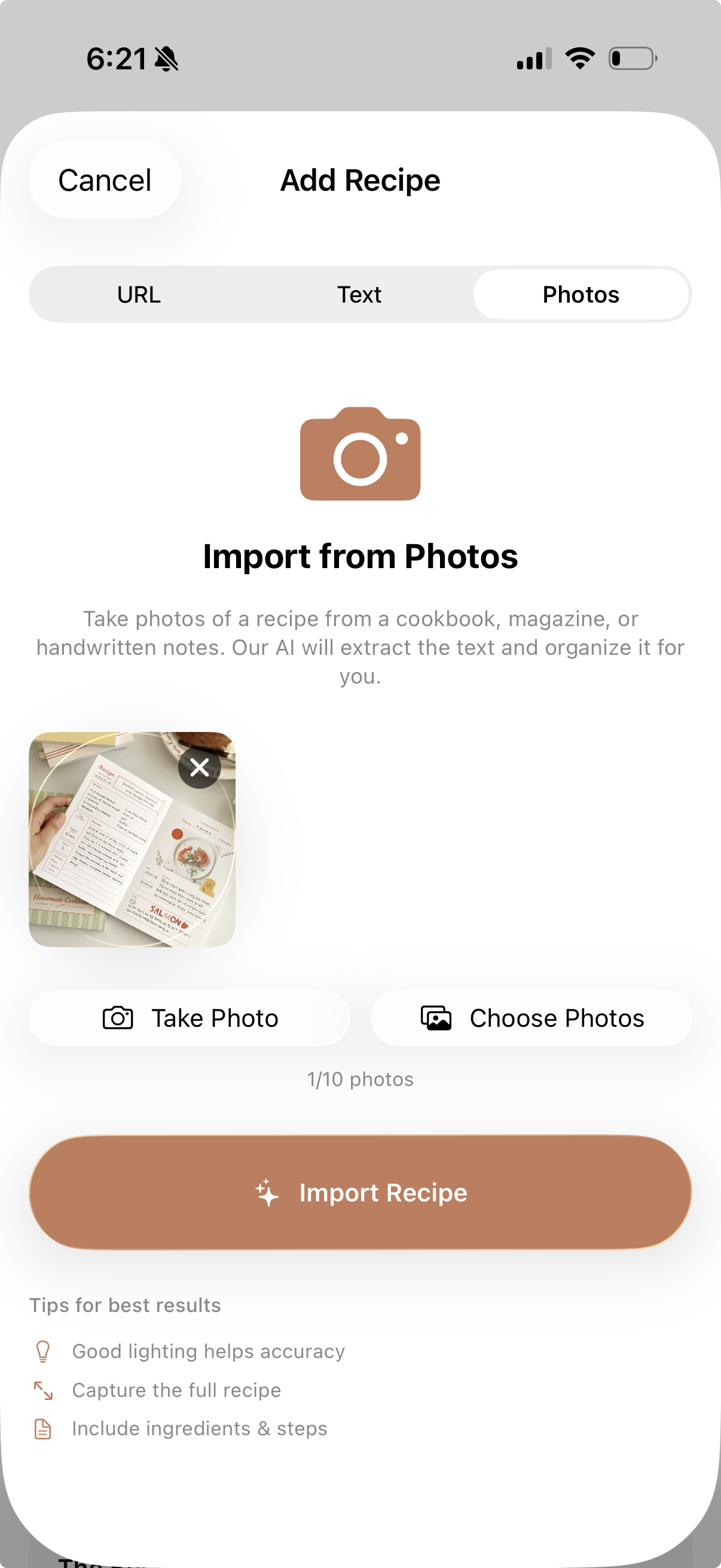 Photo Import